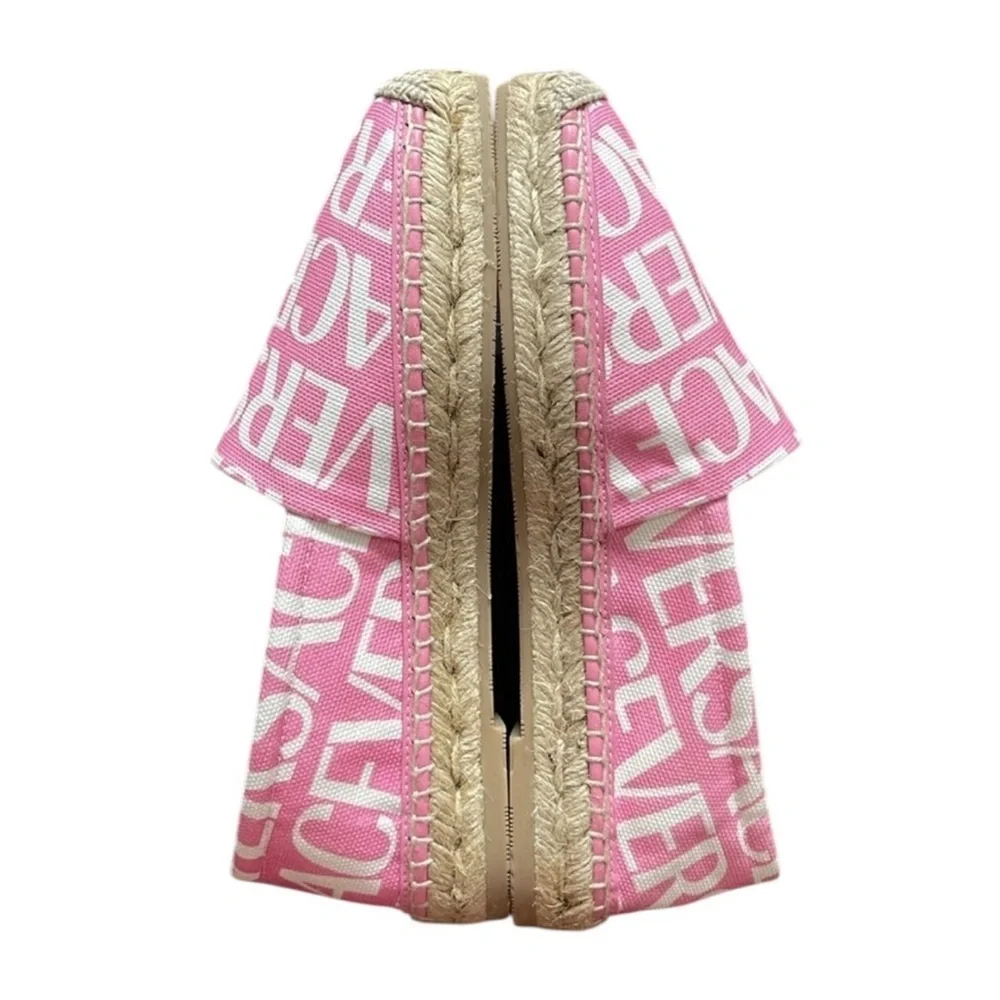 Versace Allover Logo espadrilles 7.5
